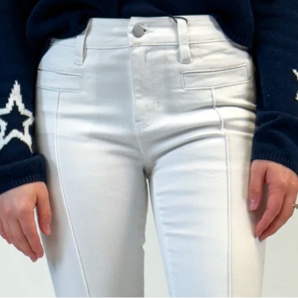 NWT LIVERPOOL LOS ANGELES LUCY BOOTCUT - BRIGHT WHITE - Picture 4 of 16